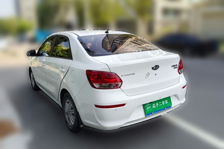 Used Kia Pegas 2017 1.4L Automatic Value Edition Rear Left 45 Deg