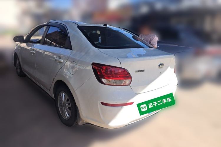 Used Kia Pegas 2017 1.4L Manual Fashion Edition Smart Rear Left 45 Deg