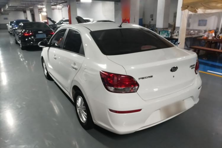 Used Kia Pegas 2017 1.4L Automatic Value Edition Rear Left 45 Deg