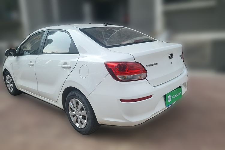 Used Kia Pegas 2017 1.4L Manual Fashion Edition Smart Rear Left 45 Deg