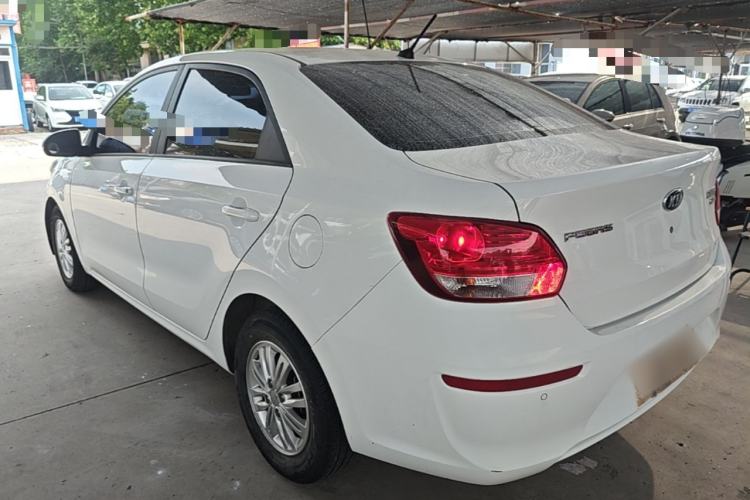 Used Kia Pegas 2017 1.4L Automatic Value Edition Rear Left 45 Deg
