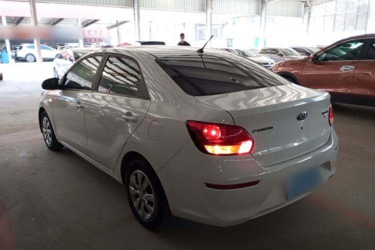 Used Kia Pegas 2017 1.4L Manual Fashion Edition Smart Rear Left 45 Deg