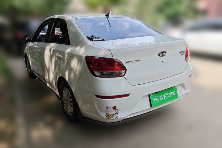 Used Kia Pegas 2017 1.4L Automatic Value Edition Rear Left 45 Deg