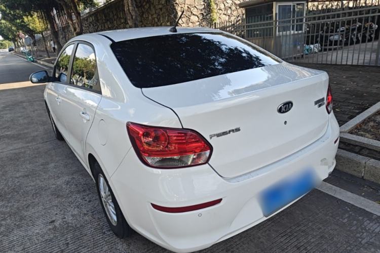 Used Kia Pegas 2017 1.4L Manual Value Edition Rear Left 45 Deg