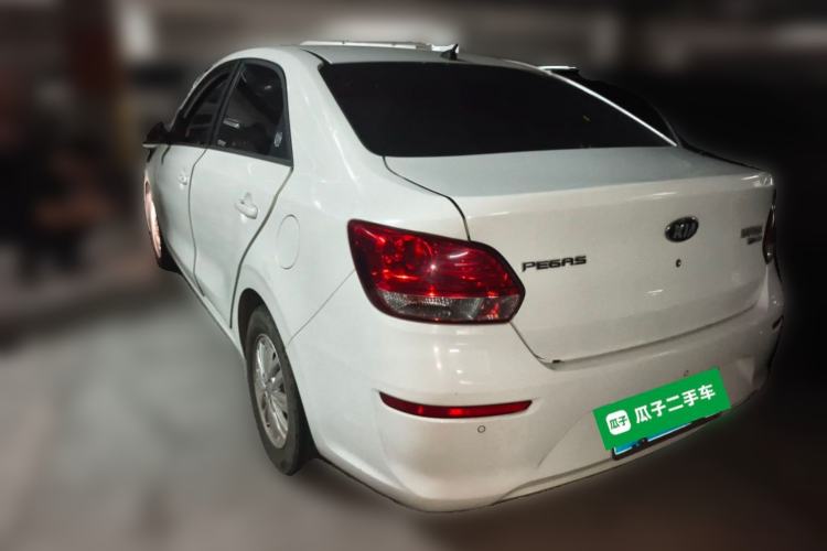 Used Kia Pegas 2017 1.4L Manual Value Edition Rear Left 45 Deg