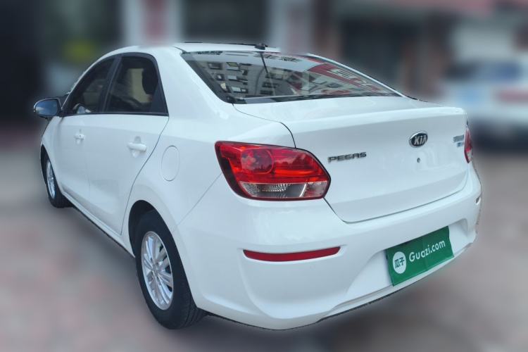 Used Kia Pegas 2017 1.4L Manual Value Edition Rear Left 45 Deg