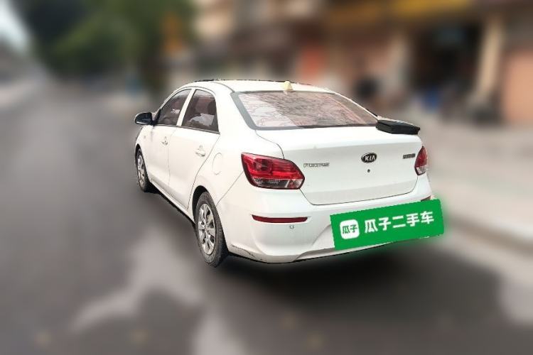 Used Kia Pegas 2017 1.4L Manual Fashion Edition Smart Rear Left 45 Deg