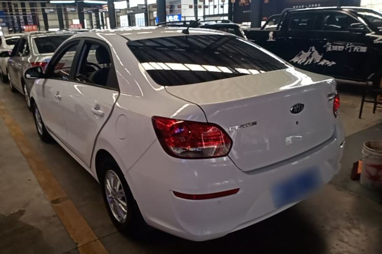 Used Kia Pegas 2017 1.4L Automatic Value Edition Rear Left 45 Deg