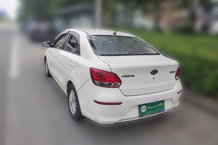 Used Kia Pegas 2017 1.4L Automatic Value Edition Rear Left 45 Deg