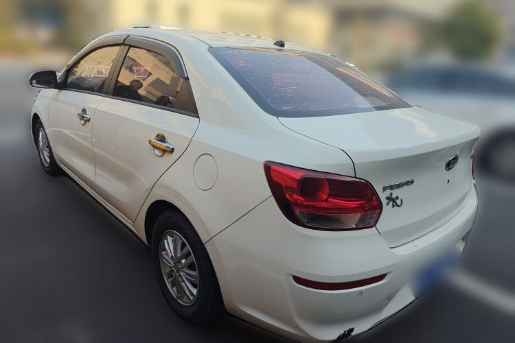 Used Kia Pegas 2017 1.4L Automatic Value Edition Rear Left 45 Deg