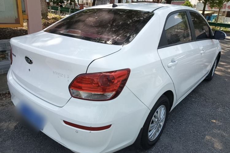 Used Kia Pegas 2017 1.4L Automatic Value Edition Rear Right 45 Deg