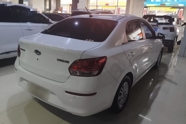Used Kia Pegas 2017 1.4L Automatic Value Edition Rear Right 45 Deg