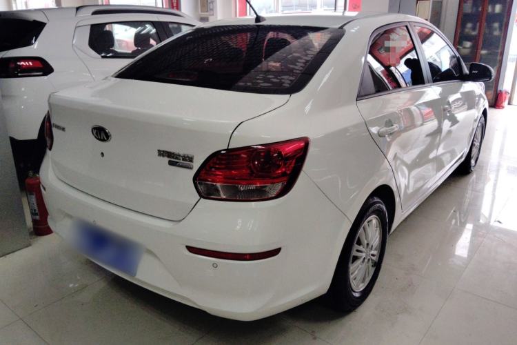 Used Kia Pegas 2017 1.4L Automatic Value Edition Rear Right 45 Deg