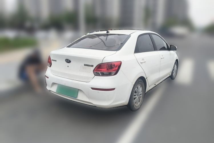 Used Kia Pegas 2017 1.4L Automatic Value Edition Rear Right 45 Deg
