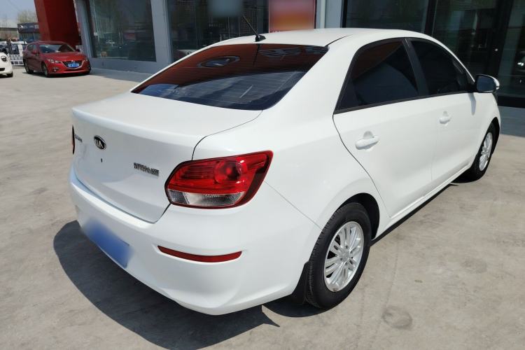 Used Kia Pegas 2017 1.4L Automatic Value Edition Rear Right 45 Deg