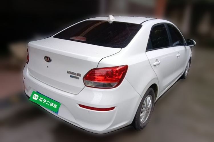Used Kia Pegas 2017 1.4L Automatic Value Edition Rear Right 45 Deg