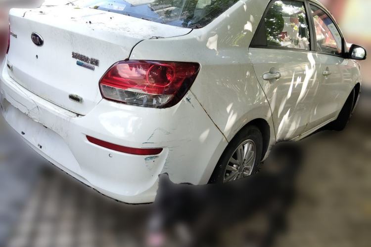 Used Kia Pegas 2017 1.4L Automatic Value Edition Rear Right 45 Deg