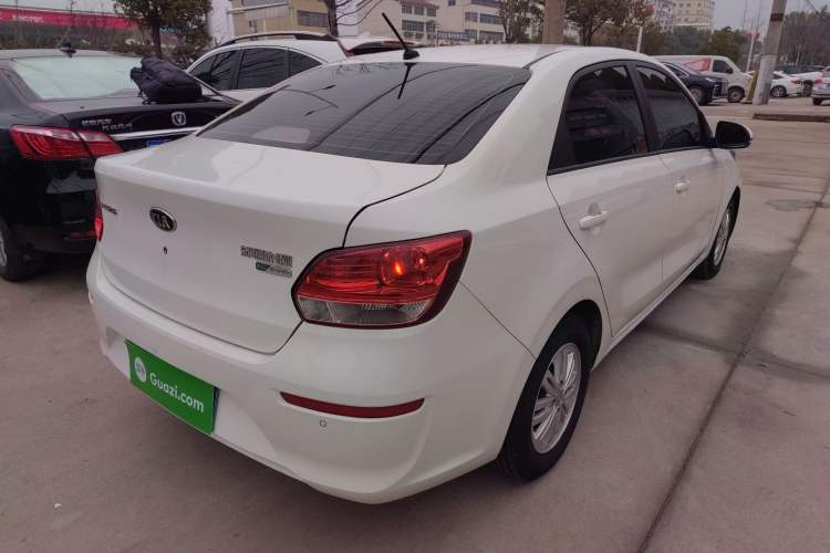 Used Kia Pegas 2017 1.4L Automatic Value Edition Rear Right 45 Deg