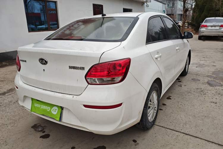 Used Kia Pegas 2017 1.4L Manual Value Edition Rear Right 45 Deg