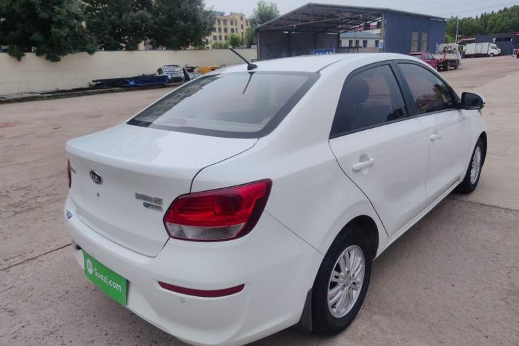 Used Kia Pegas 2017 1.4L Manual Value Edition Rear Right 45 Deg