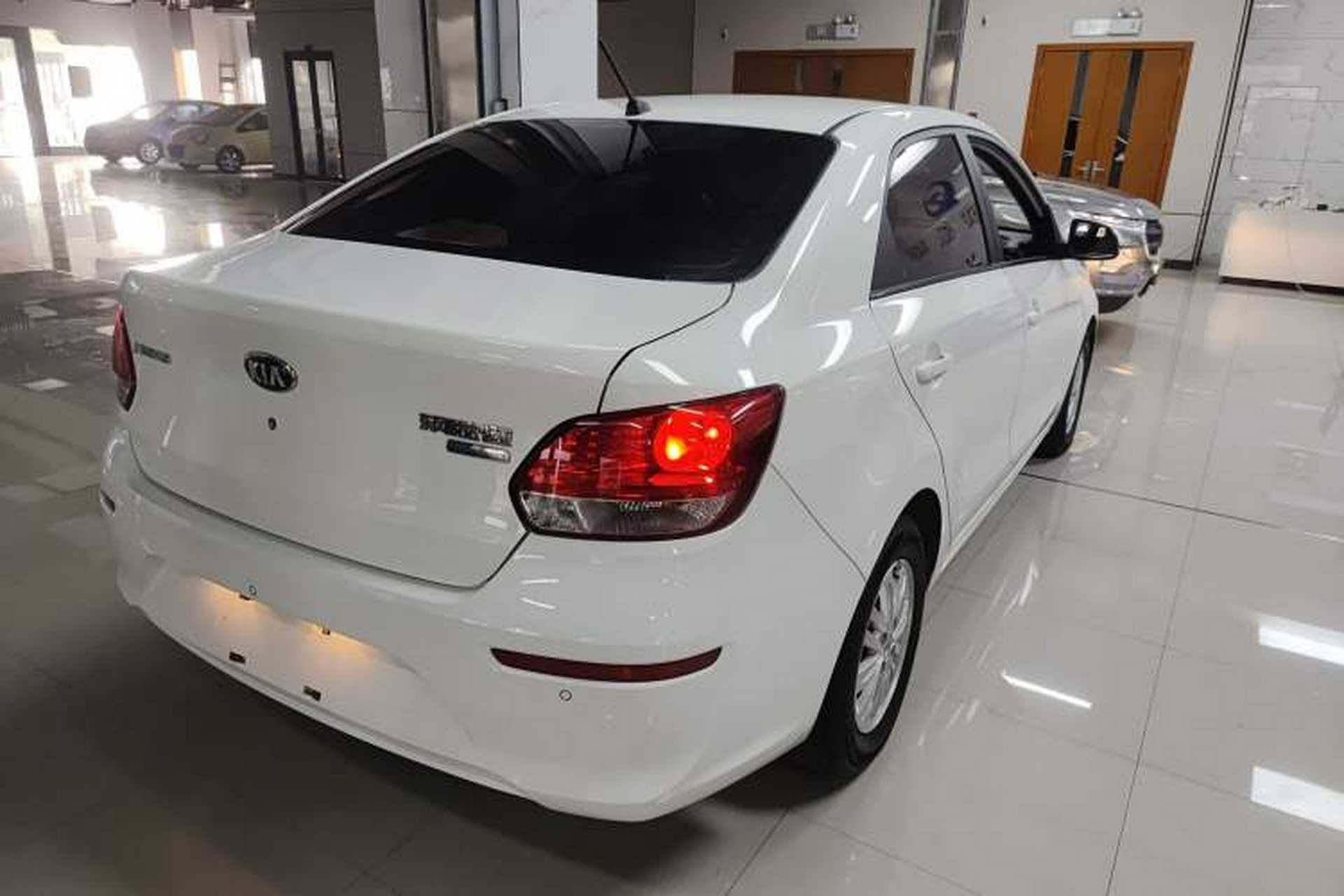 Used Kia Pegas 2017 1.4L Automatic Value Edition Rear Right 45 Deg