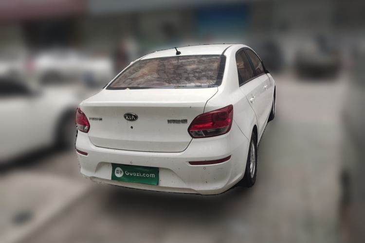 Used Kia Pegas 2017 1.4L Automatic Value Edition Rear Right 45 Deg
