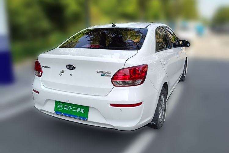 Used Kia Pegas 2017 1.4L Automatic Value Edition Rear Right 45 Deg