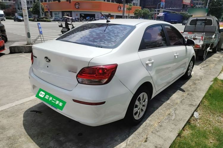 Used Kia Pegas 2017 1.4L Manual Fashion Edition Smart Rear Right 45 Deg