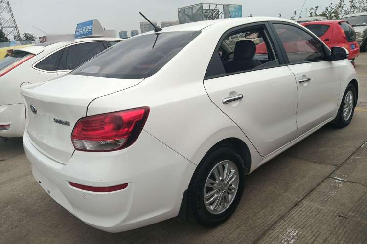 Used Kia Pegas 2017 1.4L Manual Deluxe Edition Rear Right 45 Deg