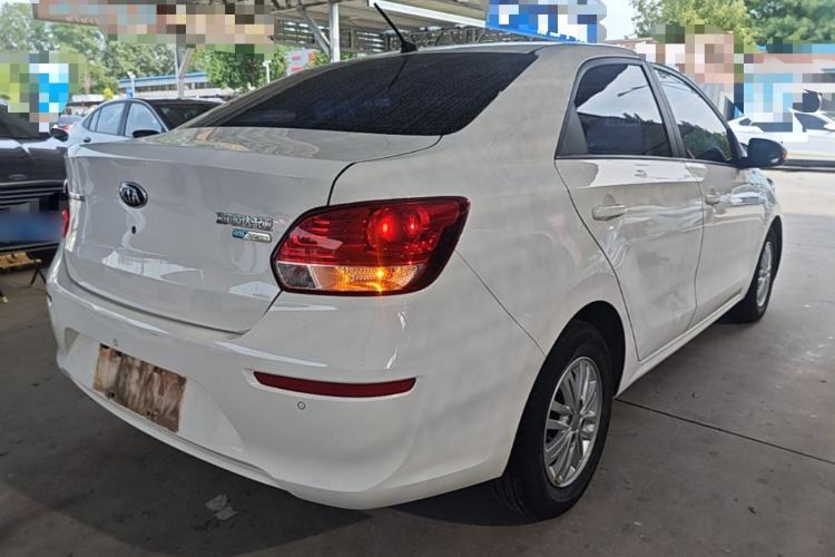 Used Kia Pegas 2017 1.4L Automatic Value Edition Rear Right 45 Deg
