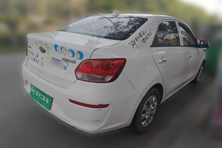 Used Kia Pegas 2017 1.4L Manual Fashion Edition Smart Rear Right 45 Deg