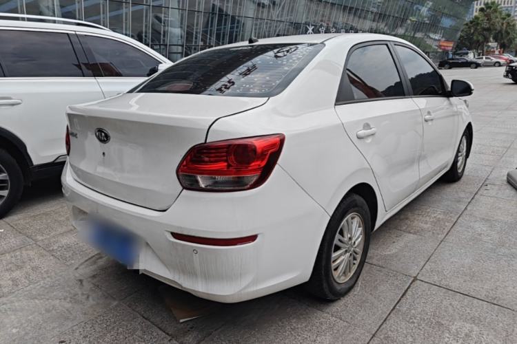 Used Kia Pegas 2017 1.4L Automatic Value Edition Rear Right 45 Deg
