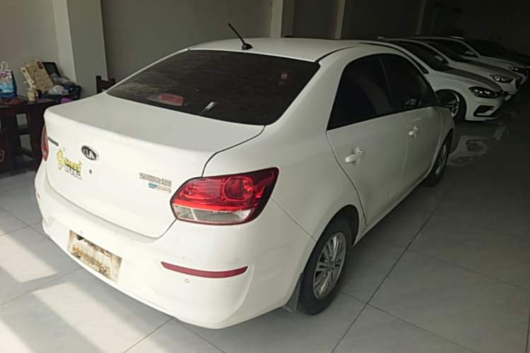 Used Kia Pegas 2017 1.4L Manual Value Edition Rear Right 45 Deg