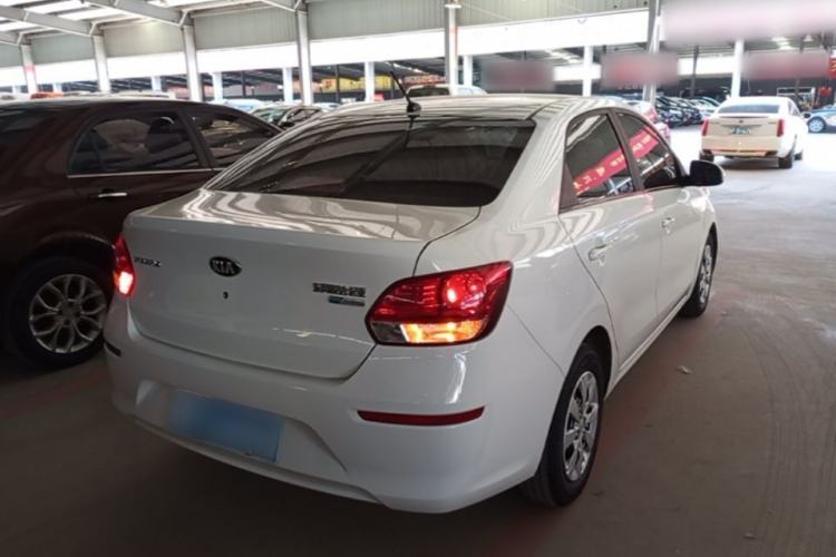 Used Kia Pegas 2017 1.4L Manual Fashion Edition Smart Rear Right 45 Deg
