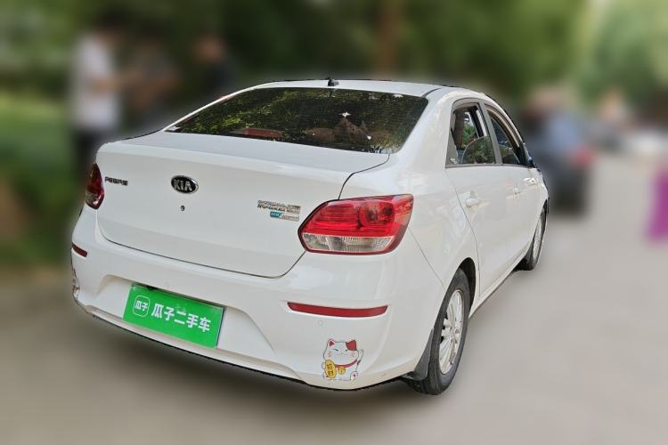 Used Kia Pegas 2017 1.4L Automatic Value Edition Rear Right 45 Deg