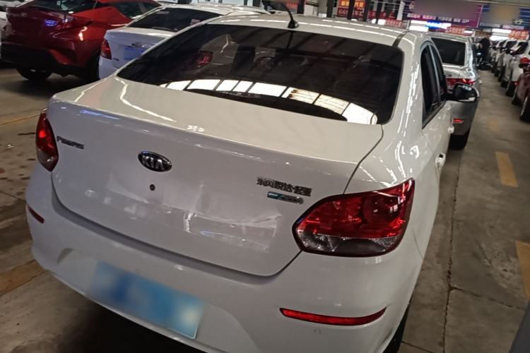 Used Kia Pegas 2017 1.4L Automatic Value Edition Rear Right 45 Deg