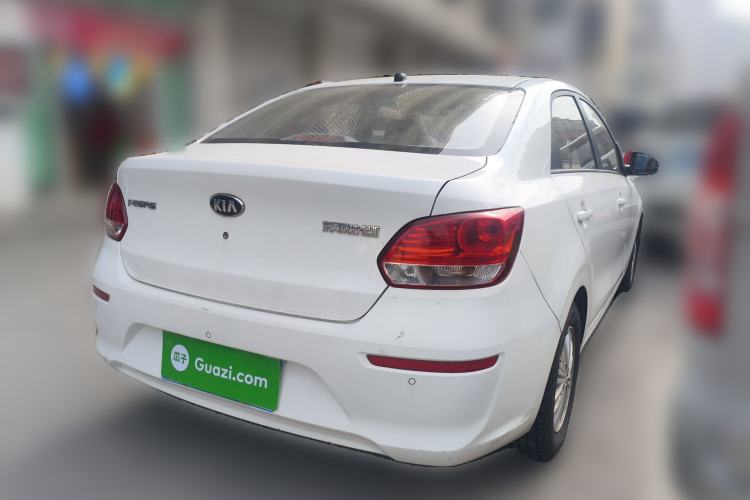 Used Kia Pegas 2017 1.4L Manual Value Edition Rear Right 45 Deg