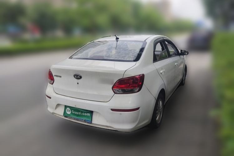 Used Kia Pegas 2017 1.4L Automatic Value Edition Rear Right 45 Deg