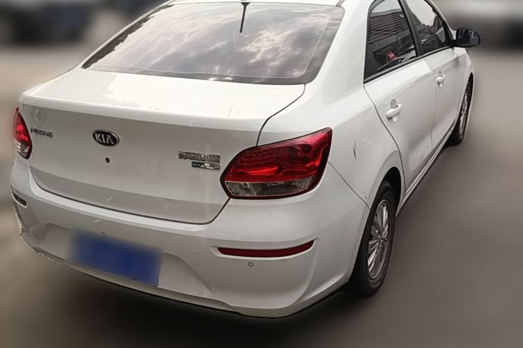 Used Kia Pegas 2017 1.4L Automatic Value Edition Rear Right 45 Deg