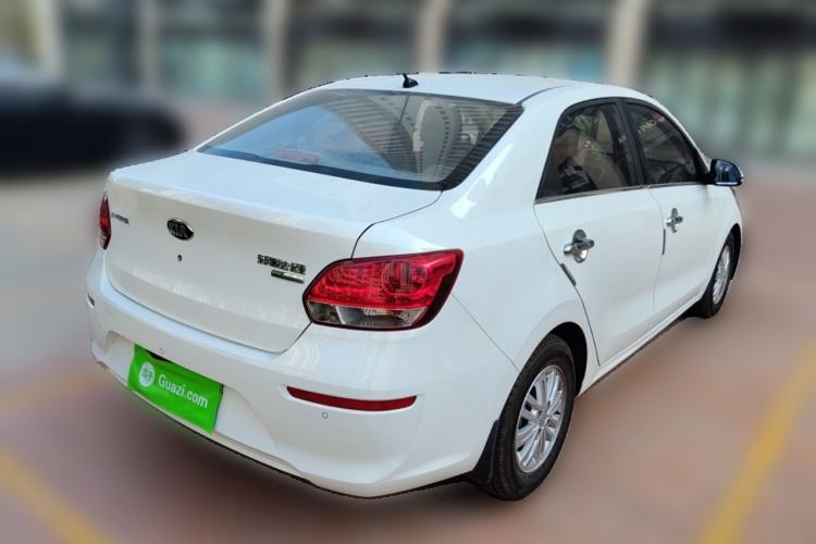 Used Kia Pegas 2017 1.4L Manual Value Edition Rear Right 45 Deg