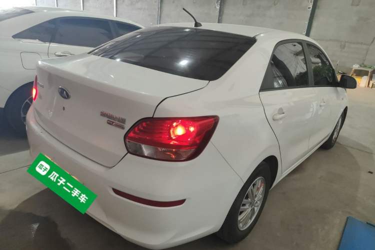 Used Kia Pegas 2017 1.4L Manual Fashion Edition Smart Rear Right 45 Deg