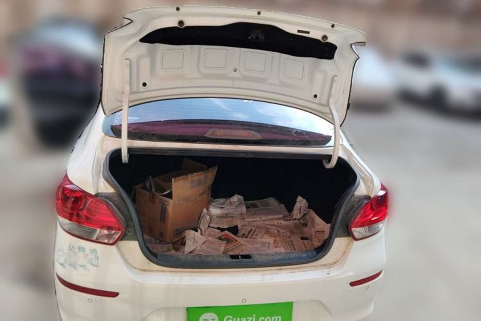 Used Kia Pegas 2017 1.4L Manual Value Edition Trunk