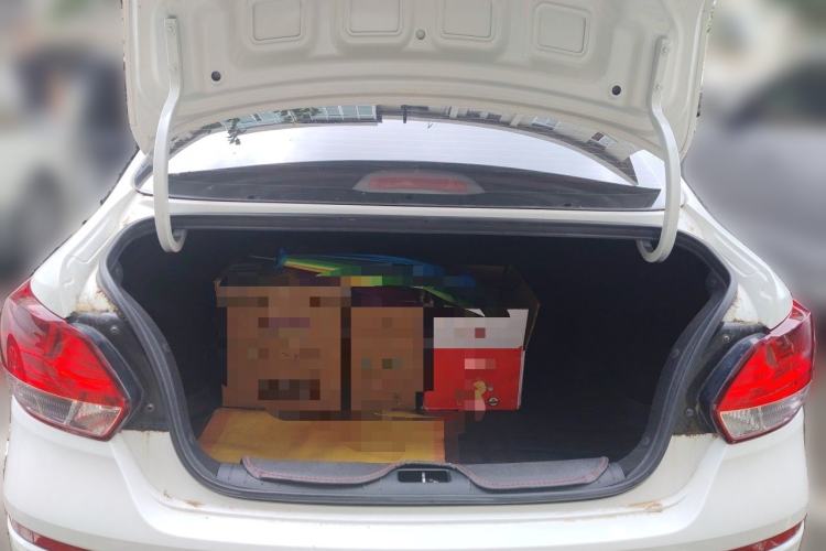 Used Kia Pegas 2017 1.4L Manual Value Edition Trunk
