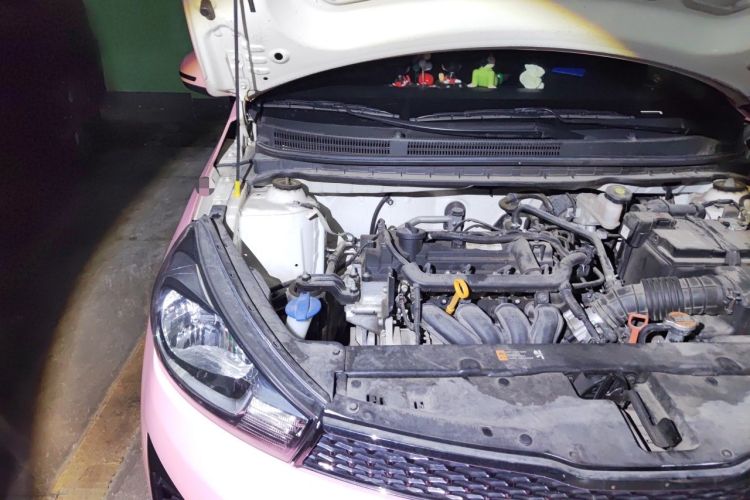 Used Kia Pegas 2019 1.4L Automatic Value Edition National VI Standard Engine Bay Right