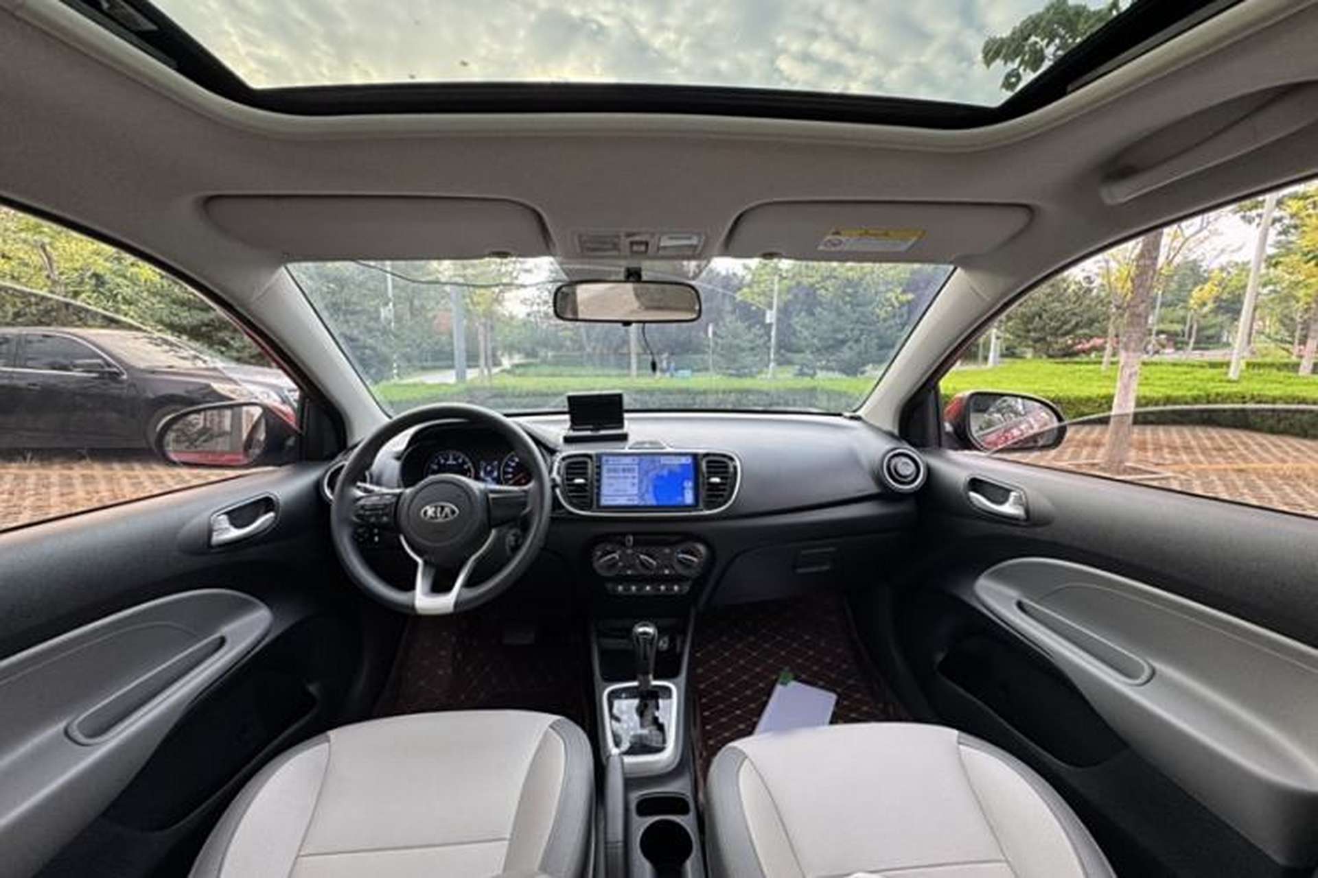 Used Kia Pegas 2019 1.4L Automatic Value Edition National Emission Standard V Audio And AC Panel
