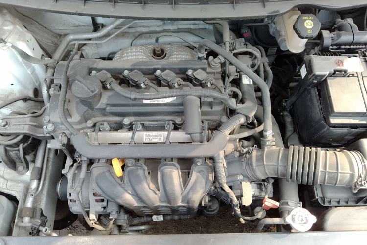 Used Kia Pegas 2019 1.4L Automatic Value Edition National Emission Standard V Engine Bay