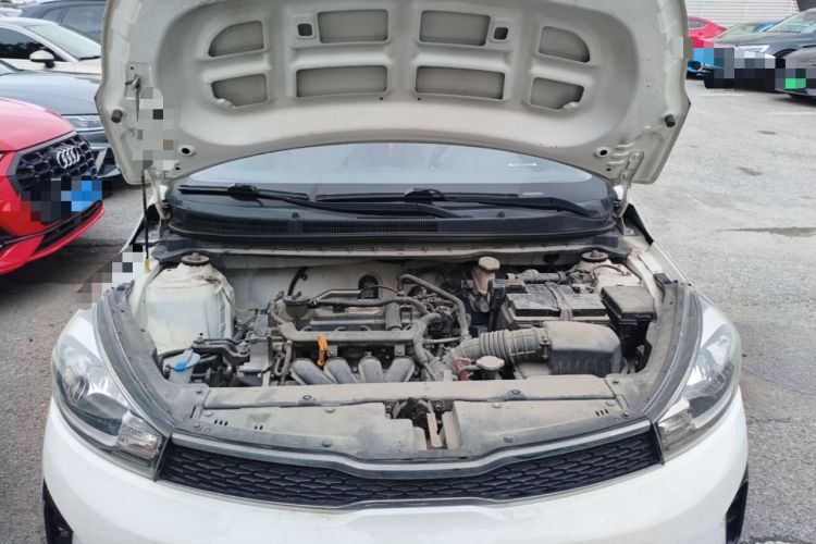 Used Kia Pegas 2019 1.4L Automatic Value Edition National Emission Standard V Engine Bay
