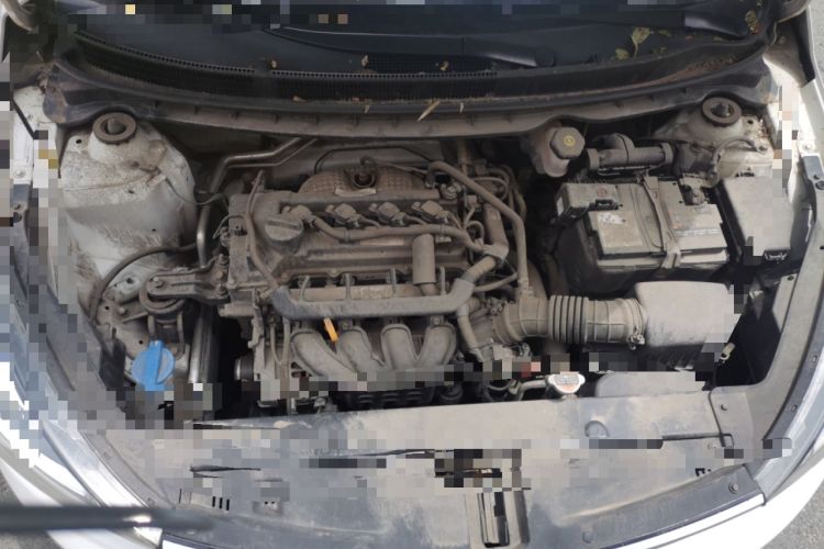Used Kia Pegas 2019 1.4L Automatic Value Edition National VI Standard Engine Bay