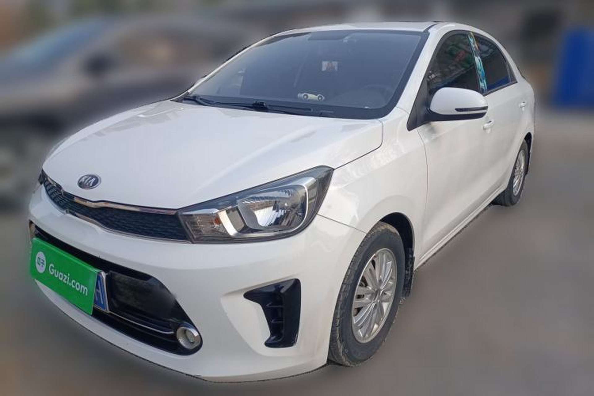 Used Kia Pegas 2019 1.4L Automatic Value Edition National Emission Standard V Front Left 45 Deg