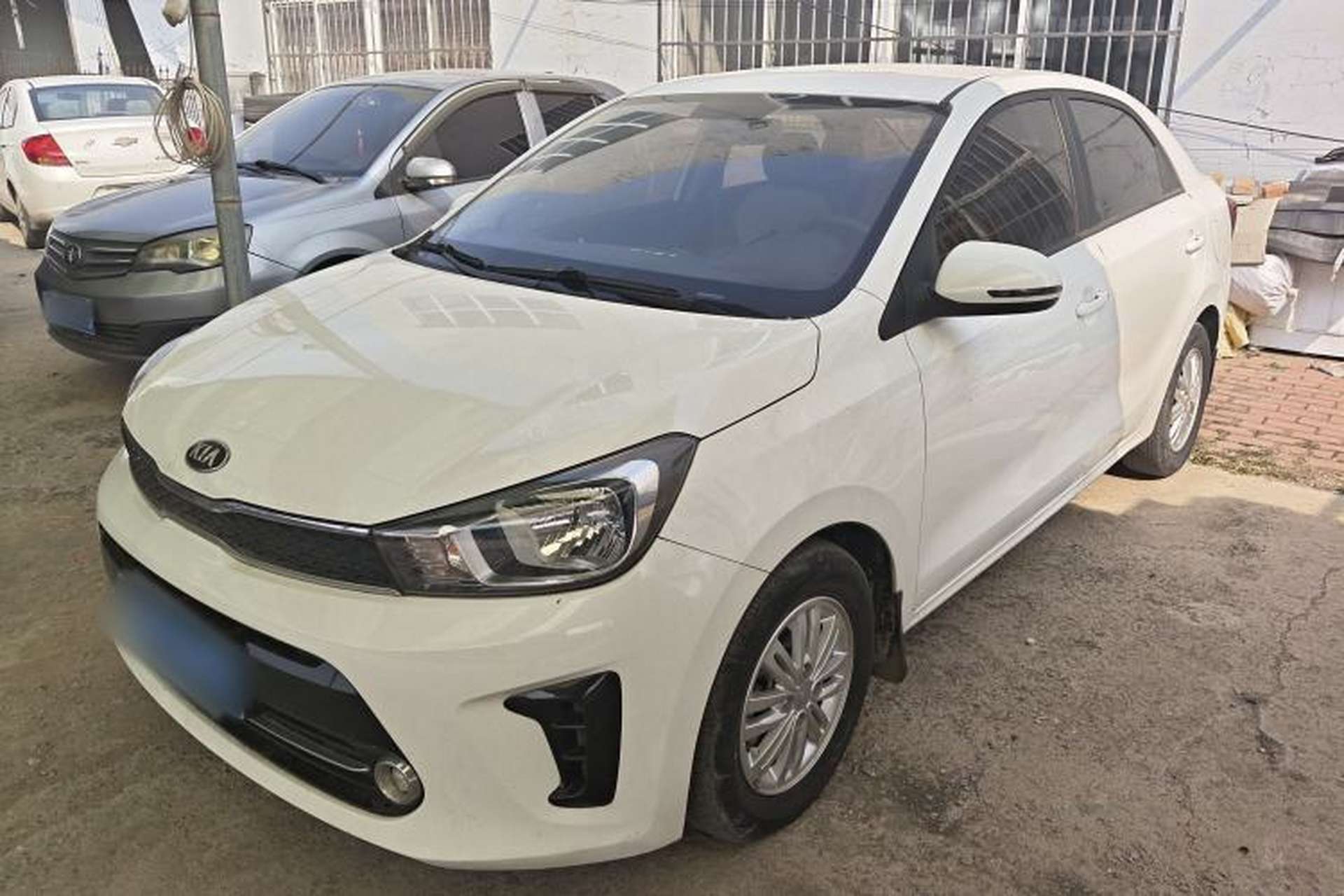 Used Kia Pegas 2019 1.4L Manual Value Edition National VI Standard Front Left 45 Deg